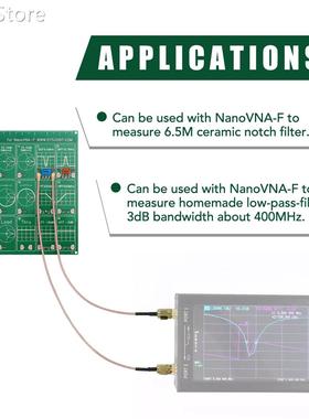 Module 适用于 NanoVNA-F Vector Network Analyzer Board Filte