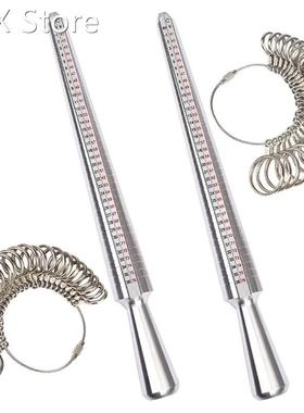 Ring Mandrel Sizer Ruler Multi-Specification Ring Size Measu