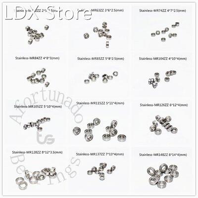 Stainless steel miniature bearing 10pieces 52-148 Free Shipp