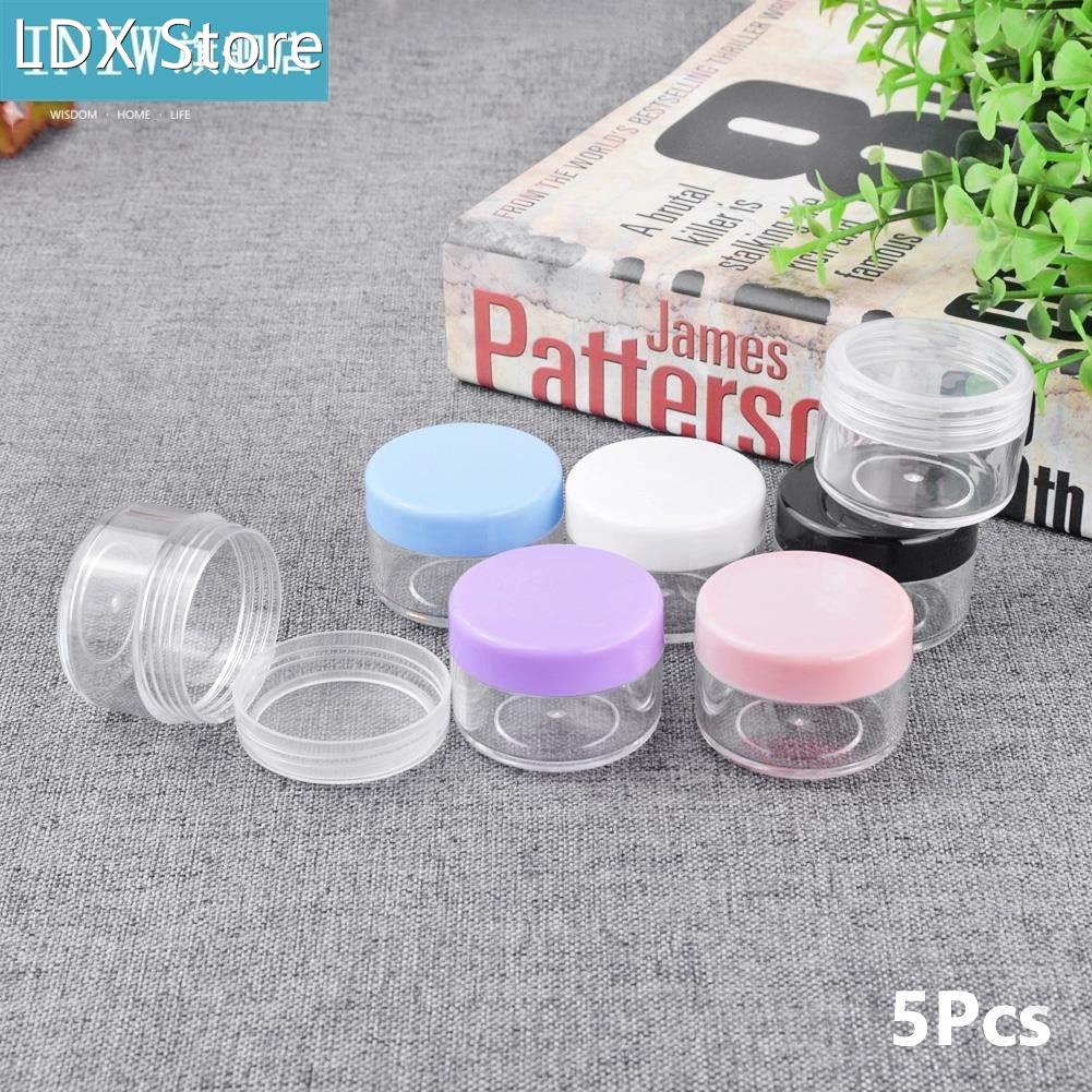Plastic storage container Round Balm Bottling Box Makeup Cos
