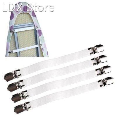 4pcs Useful Multipurpose Bed Sheet Fasteners Mattress Elasti