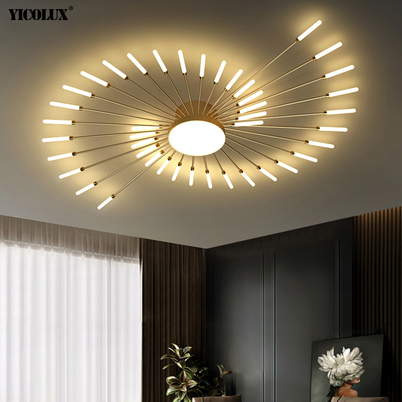 Firework Shaped New Modern LED Chandeliers Lights For Dining