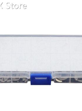 120Pcs Stainless Steel E-Clip Retaining Snap Ring Circlip Ki