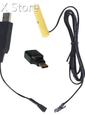 Reuse AAA Dummy Batteries Detachable USB/Type C Power Supply