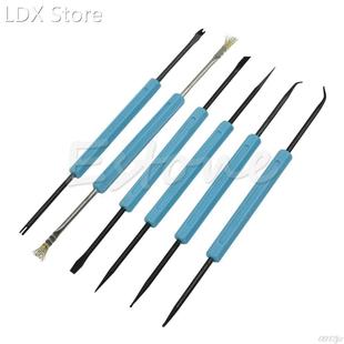 Solder Electron 6Pcs Tool New Iron Soldering Welding Station