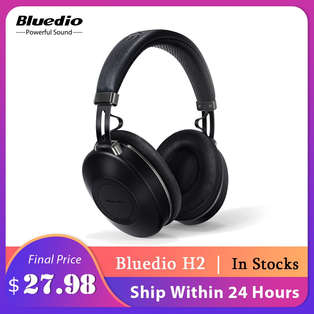 Bluedio H2 Wireless Headphone Active Noise Cancelling Bluet