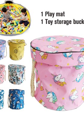 Toy Storage Bag Toy Bags Play Mat Bag Toys Slideaway Clean-U