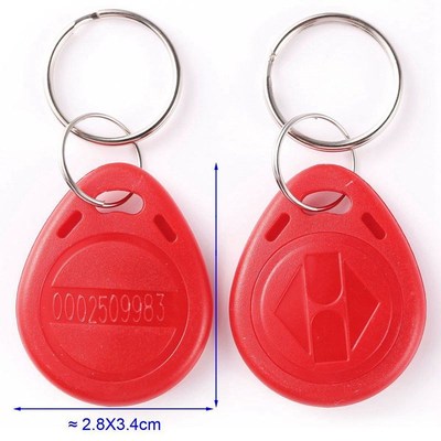 100pcs Cle ID RFID Remote Control Identification Card Door