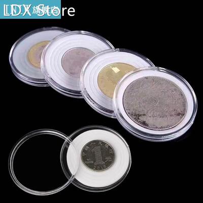 Plastic Coin Storage Cases Capsules Holder 46mm Clear Contai