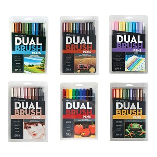 Tombow ABT Dual Brush Pen Art Markers Calligraphy Drawing Pe