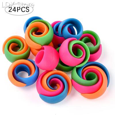 24PCS Ilicone Sewing Thread Holders Bobbin Clips Silicone Th