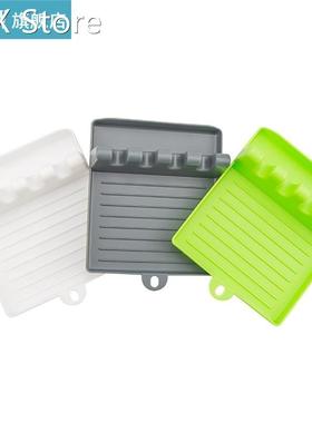 Multiple Utensil Rest Plastic Anti-Slip Kitchen Spoo