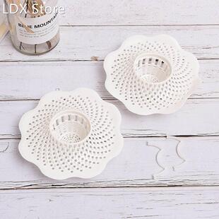 Drain Hair Stopper Cover Filter Sink Strainer PVC Bath Kitch