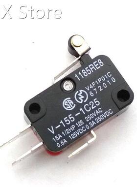 10PCS V-155-1C25 Snap Action Push Button SPDT Momentary Micr