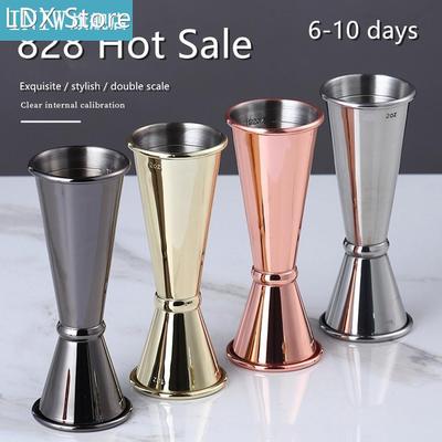 Stainless Steel Double Shaker Measure Cup 30ml/60ml Bar Wine