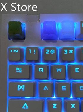 K1KF Gaming Keycaps Durable Cheese Resin Keycap OEM Profile