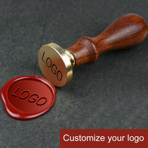 Wax Seal Stamp  Private Customize Logo Pattern Retro Antique