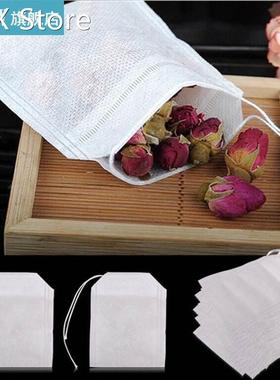 100Pcs Teabags Empty Tea Bags Non-woven Fabrics Herb Loose T