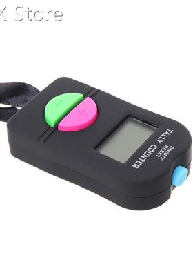 Digital Hand Tally Counter Electronic Manual Clicker Golf Gy