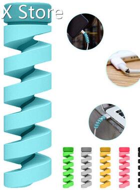 JETTING 2pcs Cable Protector Bobbin Winder Data Line Case Ro