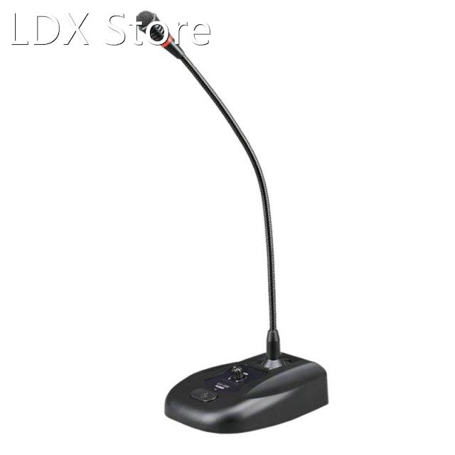 Interview Radio Microphone Teaching Guide Desktop Gooseneck