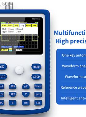 FNIRSI-1C15 Professional Digital Oscilloscope 500MS/s Sampli