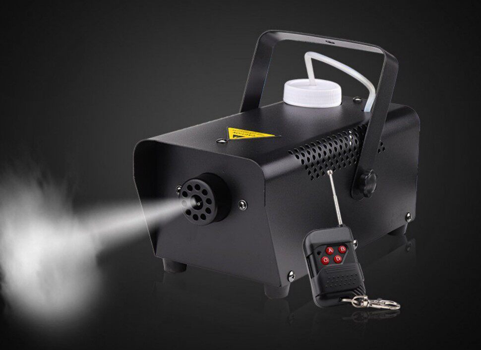 遥控500w烟雾机酒吧造烟机迷你喷400w烟机雾化烟雾机 消毒机