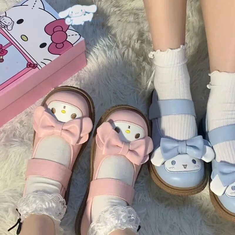 jk制服厚底大头鞋lolita鞋