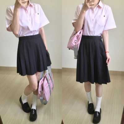 纯色格裙/川岛私立jk制服裙长裙校供感格裙半身裙高腰百褶裙学院