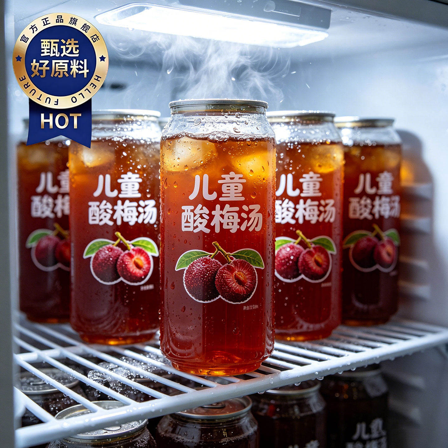 正宗古法桂花酸梅汤0添加商场同款中药材夏天解暑正乌梅品特饮