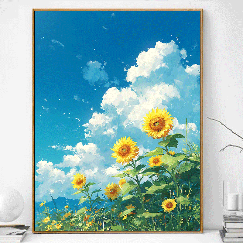 花卉类数字油画热销榜TOP_1