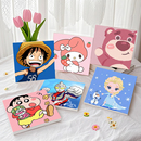 diy数字油画儿童卡通简单手绘填色减压小尺寸油彩画画2025年新款