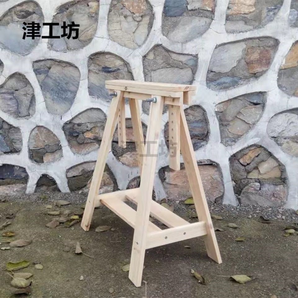 实木升降桌架支架台架桌腿桌脚F台脚美术美工办公家具配件图片