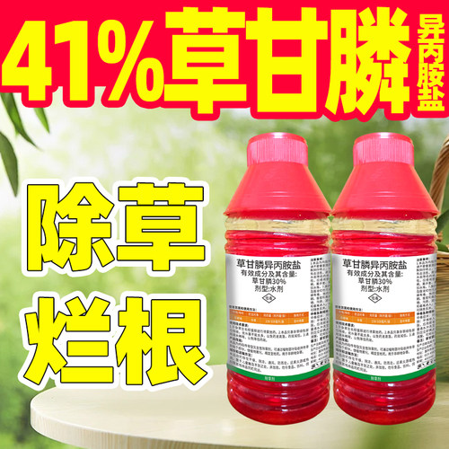 41%草甘膦铵盐除草剂除草烂根