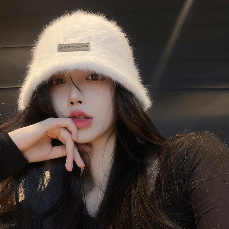 百搭保暖显脸小渔夫帽女秋冬大头帽子
