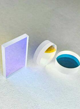 窄带滤光片490nm带通镜片高截止适用各种光学仪器可定制