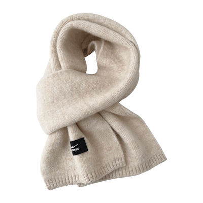 鸿星尔克温软针织围巾冬季加厚保暖情侣羊毛围脖女新款冬天男百搭