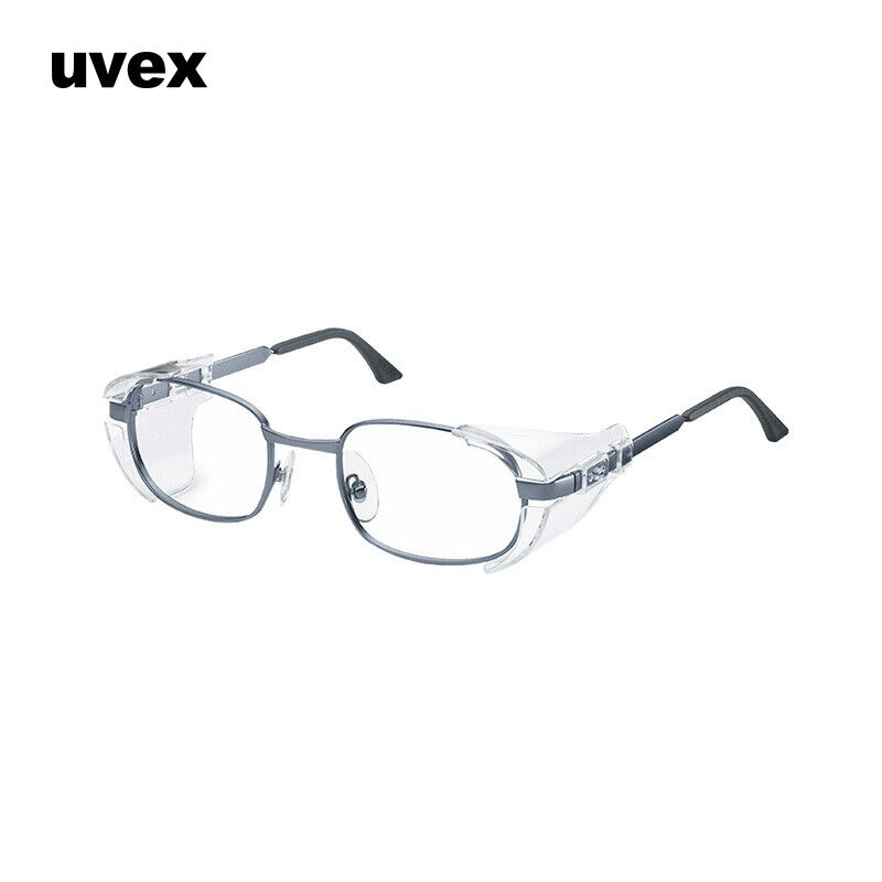 UVEX标准轻薄矫视安全眼镜钛金属镜框轻便耐腐蚀鼻梁夹可调节1副6