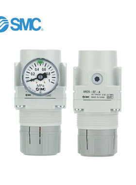 SMCAR10-AR40-A系列模块式减压阀AR20-02G-R-A
