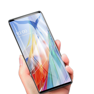 lgwing手机膜lg手机wing贴膜Ig旋转屏保护水凝膜外屏双屏5g防爆高清软膜wlng屏幕小副屏钢化贴全屏抗蓝光屏膜