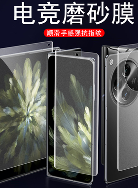 oppofindn3手机膜findn3磨砂find折叠屏oppofind外屏n3小屏oppofandn水凝0ppofindn钢化fandn保护oppon内屏膜