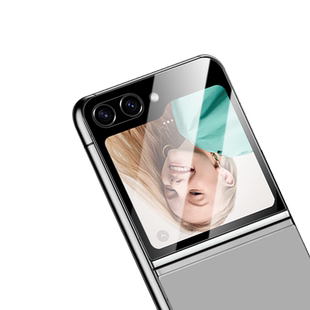 三星zflip5外屏膜zfilp6钢化模z flip5配件filp6手机galaxy6折叠屏款背膜zlip保护软膜水凝贴纸fip壳的贴全包