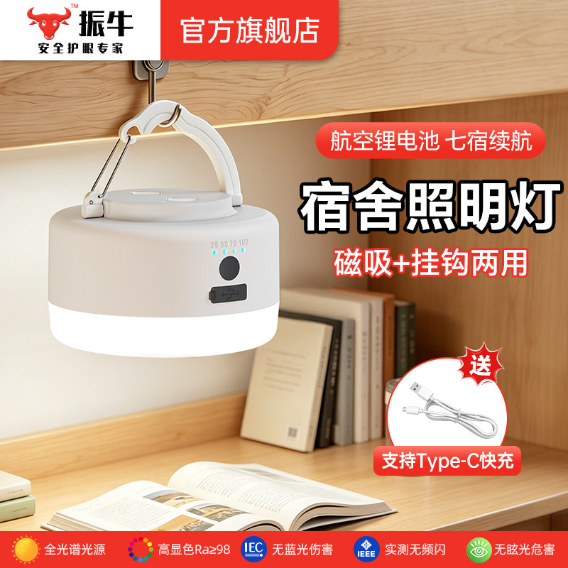 吸挂两用超长续航充电学习护眼灯图片