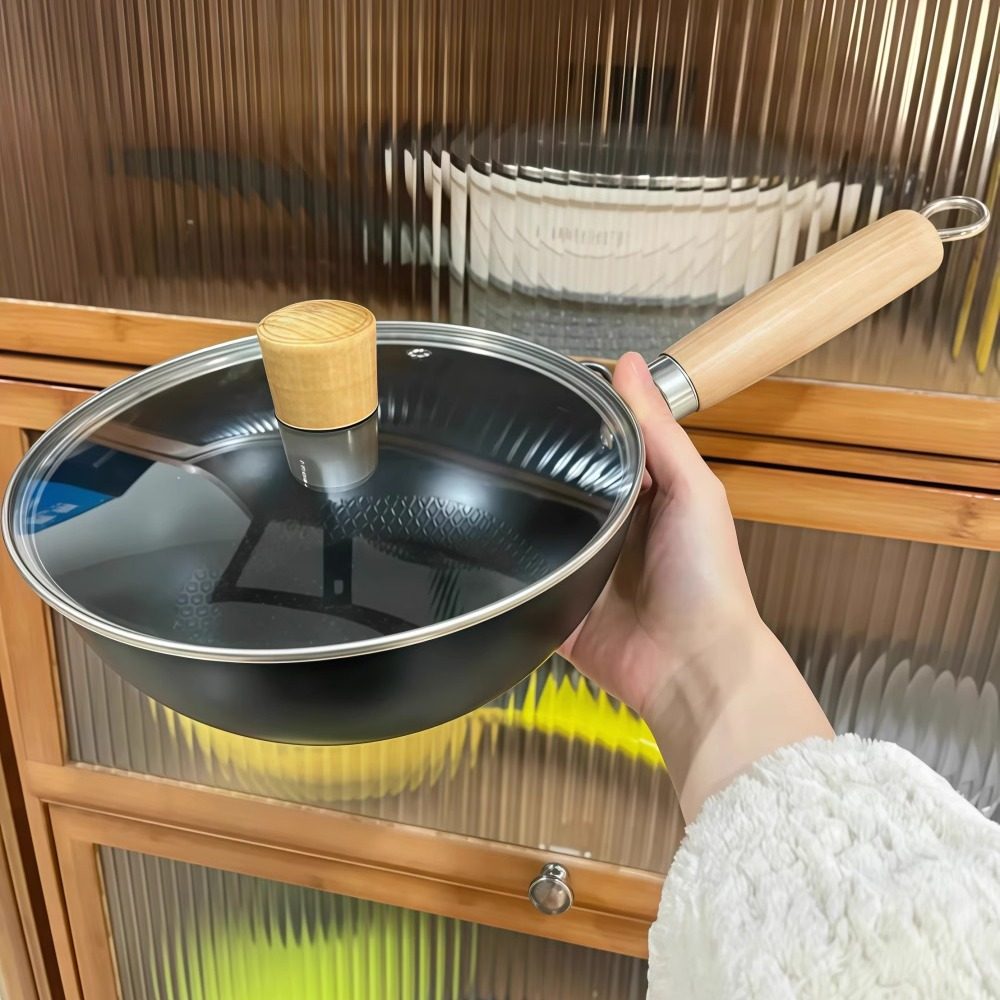 多功能迷你小铁锅家用户外炒锅电磁炉燃气通用炒菜锅平底锅不粘锅,厨房/烹饪用具,炒锅,淘宝优惠券,粉丝福利购,淘宝优惠卷