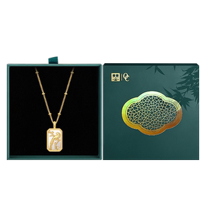 苏州博物馆 顾盼生姿耳环项链 生日礼物创意礼品