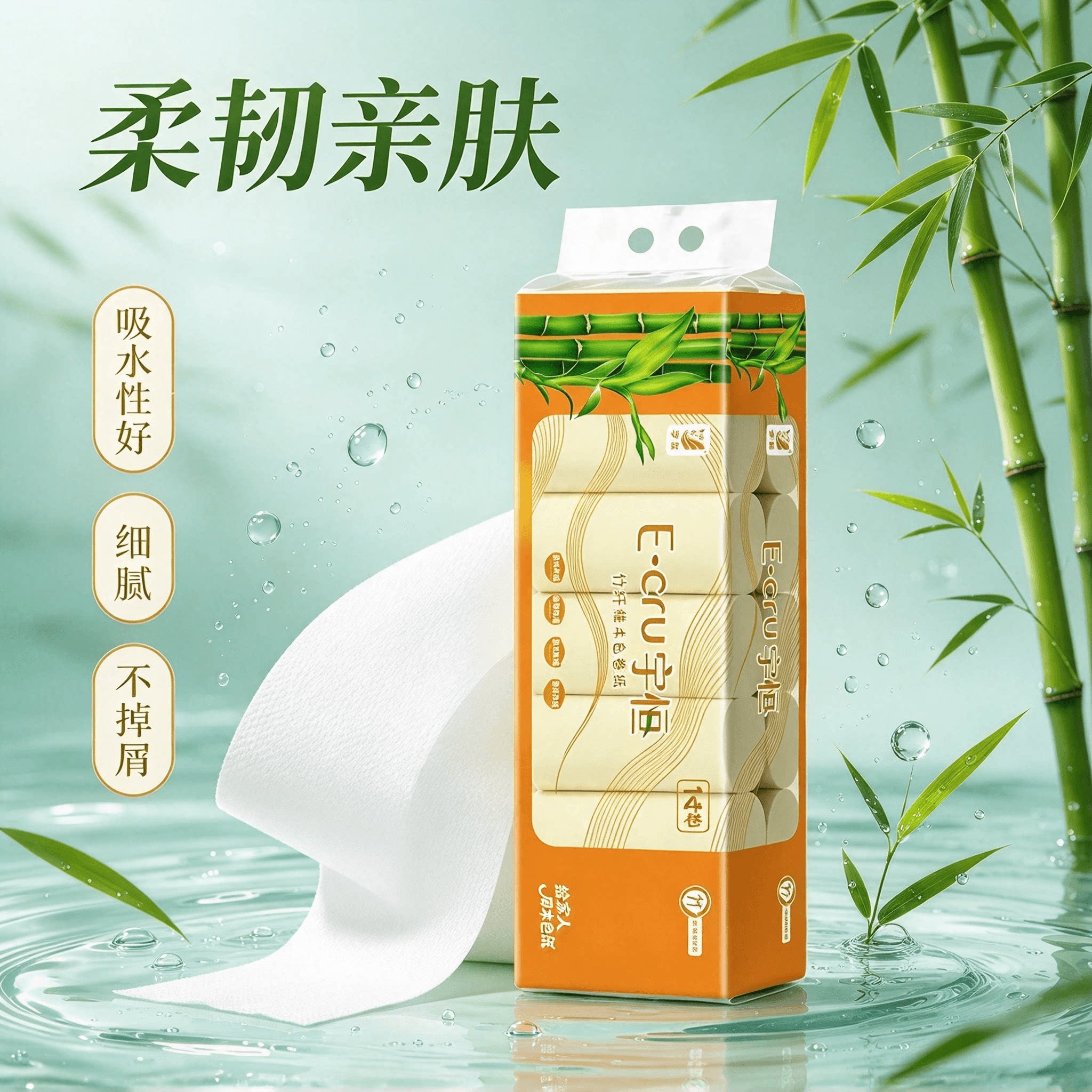 本色卷纸宇恒无芯卷纸