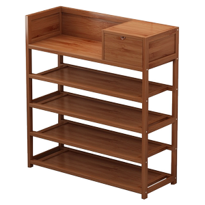 楠竹鞋架子简易经济型入户门口宿舍客厅多层收纳置物架家用小鞋柜