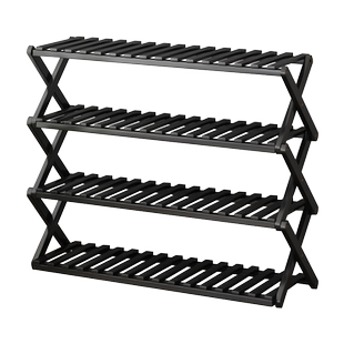 楠竹鞋架子简易免安装多层家用门口宿舍客厅实木收纳置物架小鞋柜