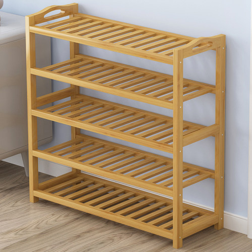 微茂楠竹鞋架简易经济型宿舍鞋柜