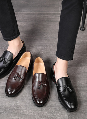 Men's Large Size 47 48 Casual Loafers PU Leather Moccasins